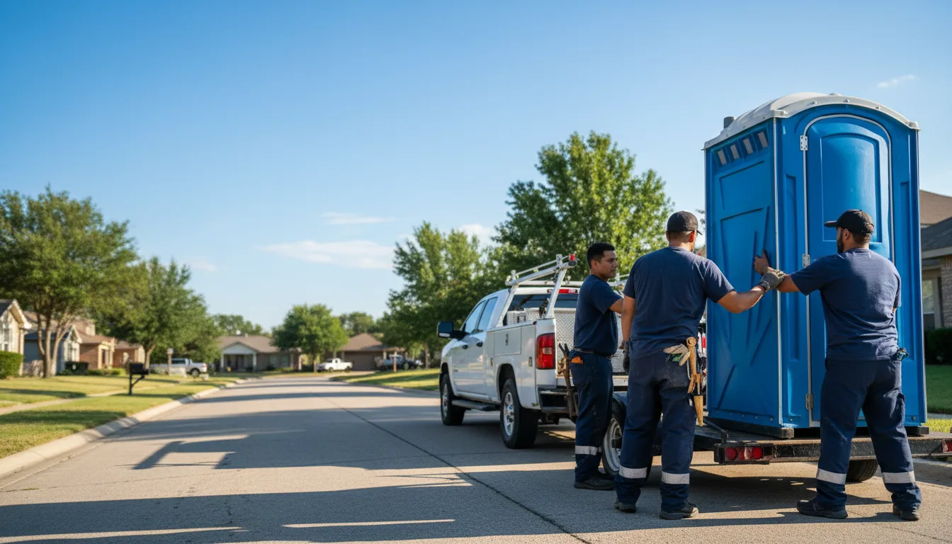 Portable Toilet Rental in Harvey, AR near me